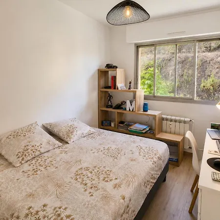 Apartamento Entre Ciel & Mer, Sea View, Swimming Pool & Parking Cagnes-sur-Mer